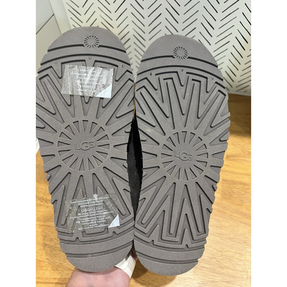 Uggs Disquette Alpine Slipper Women's Size 8 Thunder Cloud Slip On Platform - Picture 10 of 14